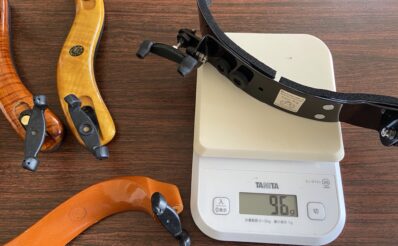 自分の楽器について ②肩当て